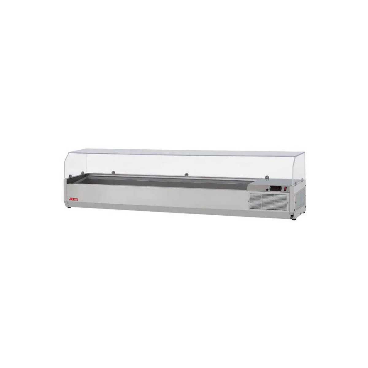 Turbo Air CTST-1800G-N 70" E-Line Countertop Salad Table, 9 Pan Capacity