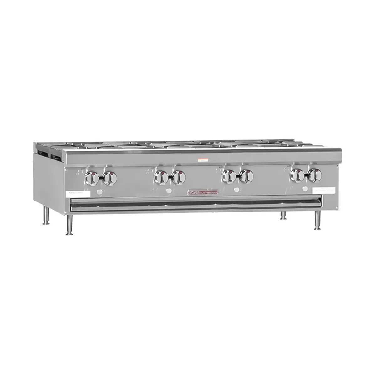 Southbend HDO-48 48" Countertop Gas Hotplate with (8) Burners, Manual Controls, 264.000 BTU