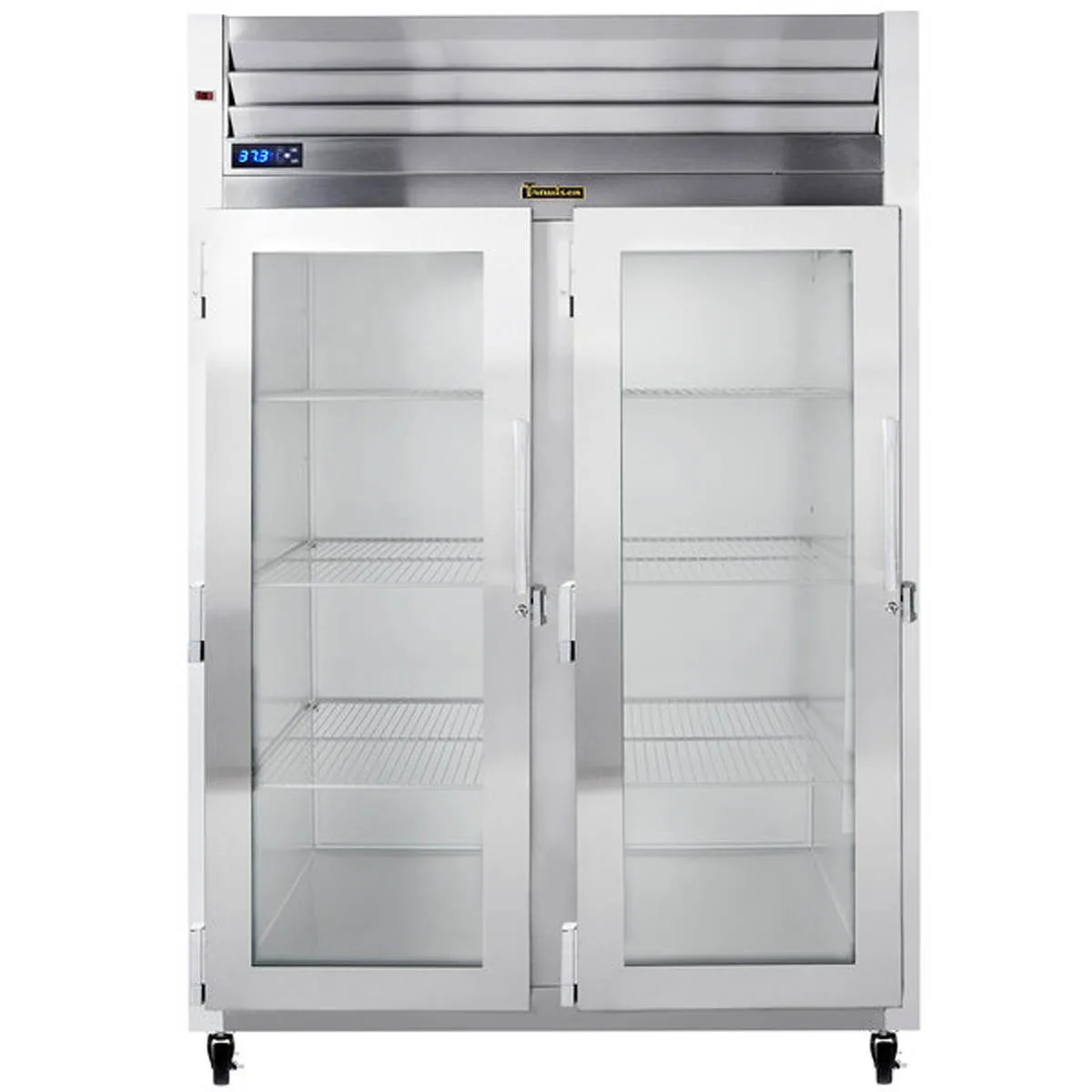 Traulsen G21013-032 52" Reach-In Refrigerator w/ 2 Glass Doors (hinged left/left), Top Mount, 46.9 cu. ft.