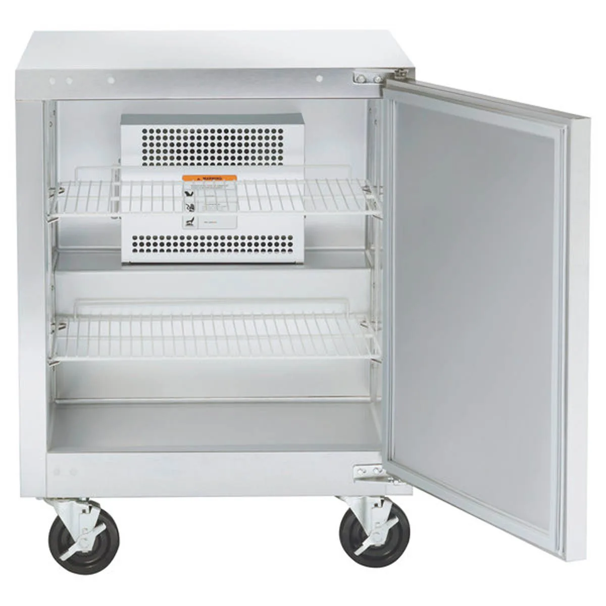 Traulsen UHT32-R-SB 32" 1-Door Undercounter Refrigerator, Stainless Steel, Front Breathing, 8.6 cu. ft.