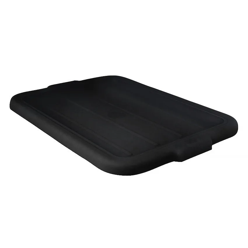 Omcan USA 80626 Bus Box Cover, 16" x 23", Black Polypropylene, NSF Certified, Fits Standard Bus Boxes