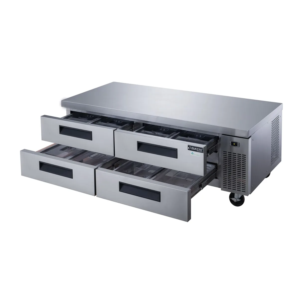 Dukers DCB72-D4 72" Chef Base w/ (4) Drawers - 115v