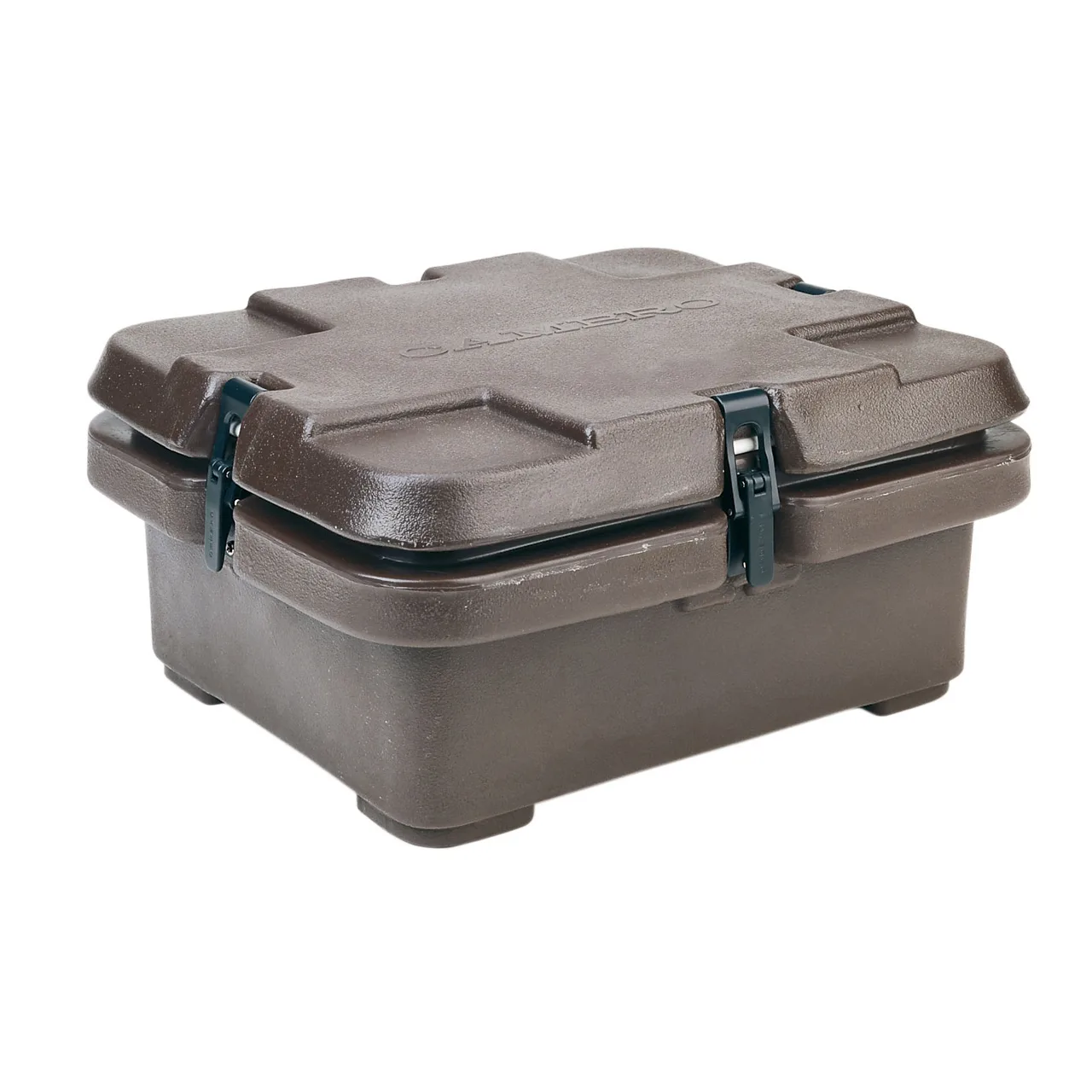 Cambro 240MPC131 Camcarriers® Top Loading 4" Deep Insulated Food Carrier - Dark Brown