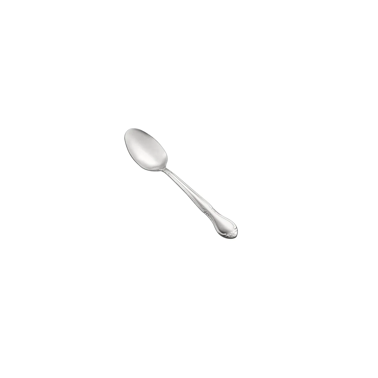 CAC China 2003-01 - Elizabeth Teaspoon, 6-3/8" Length, Heavy Weight, 18/0 Stainless Steel - 1 Dozen