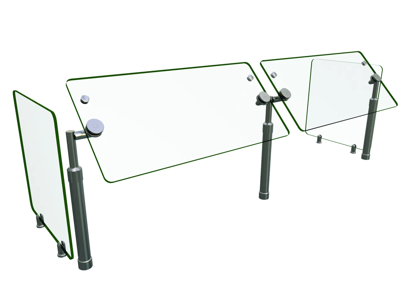 Hatco B950-60 Flav-R-Shield™ B950 Food Shield, Adjustable Self-Service