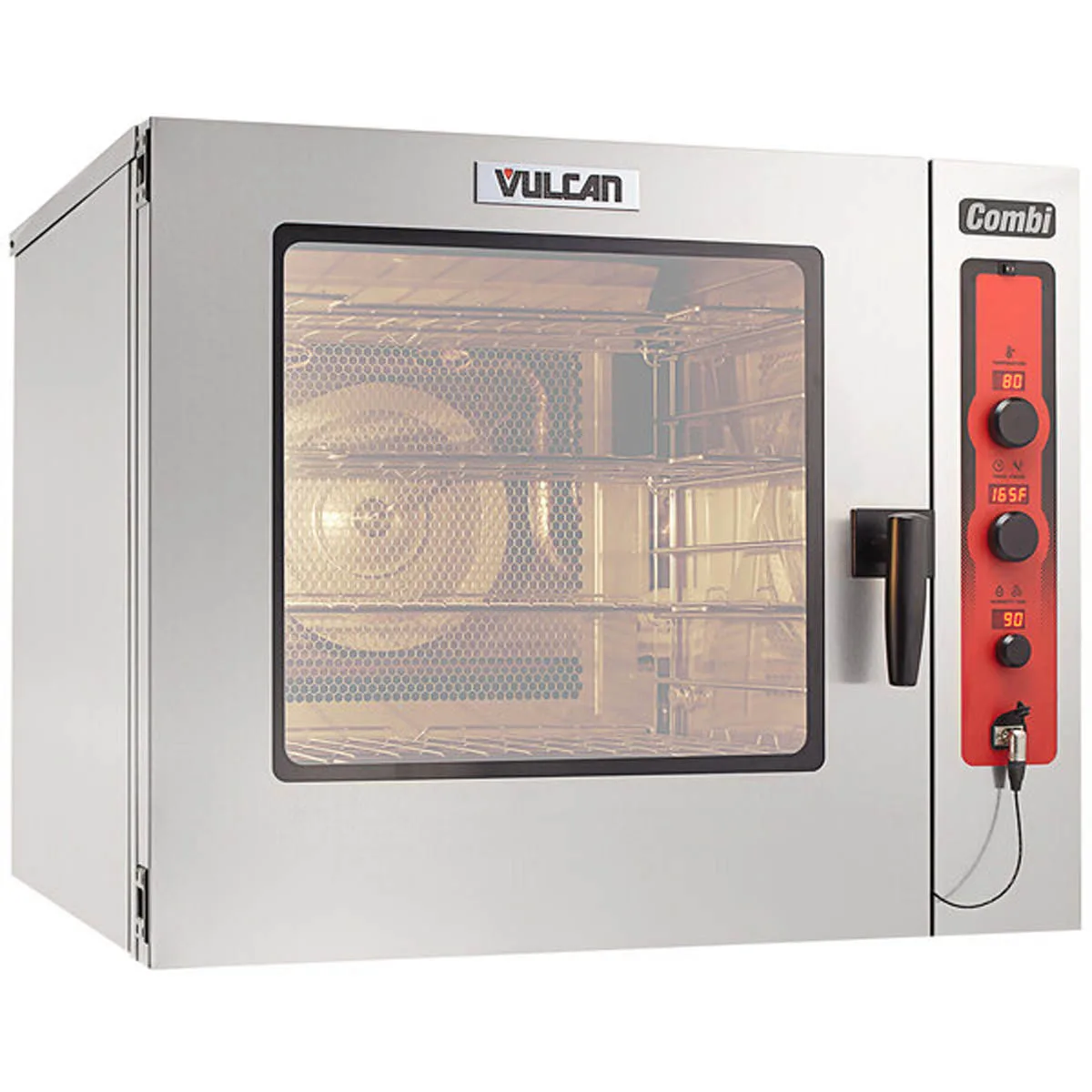Vulcan ABC7E-208P Full Size 7 Pan Electric Combi Oven w/ Manual Controls, Boilerless, 208V