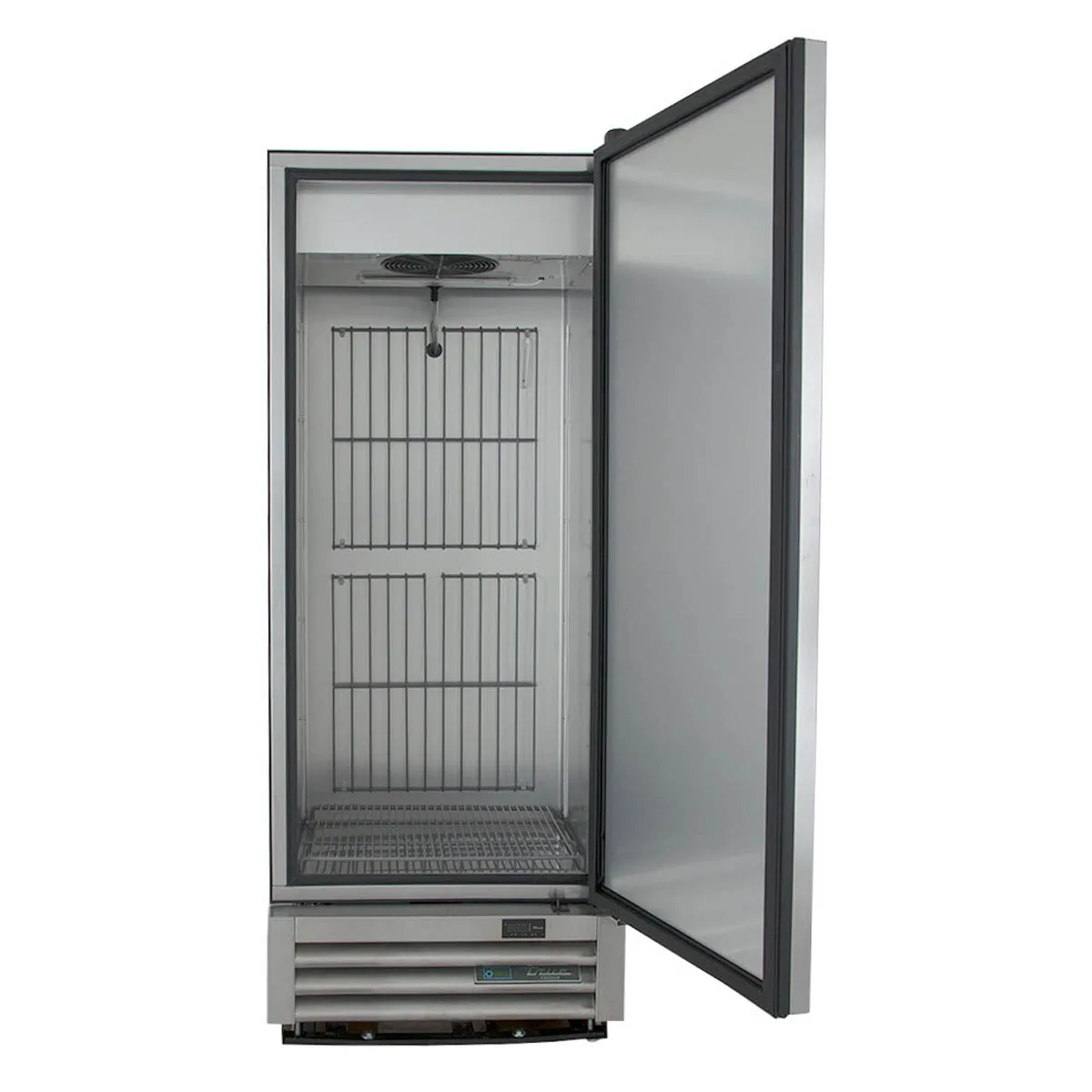 True T-12F-HC 24.88" 1-Solid Door Reach-In Freezer, Bottom Mount, 12 cu. ft., Stainless Steel Front, Aluminum Sides