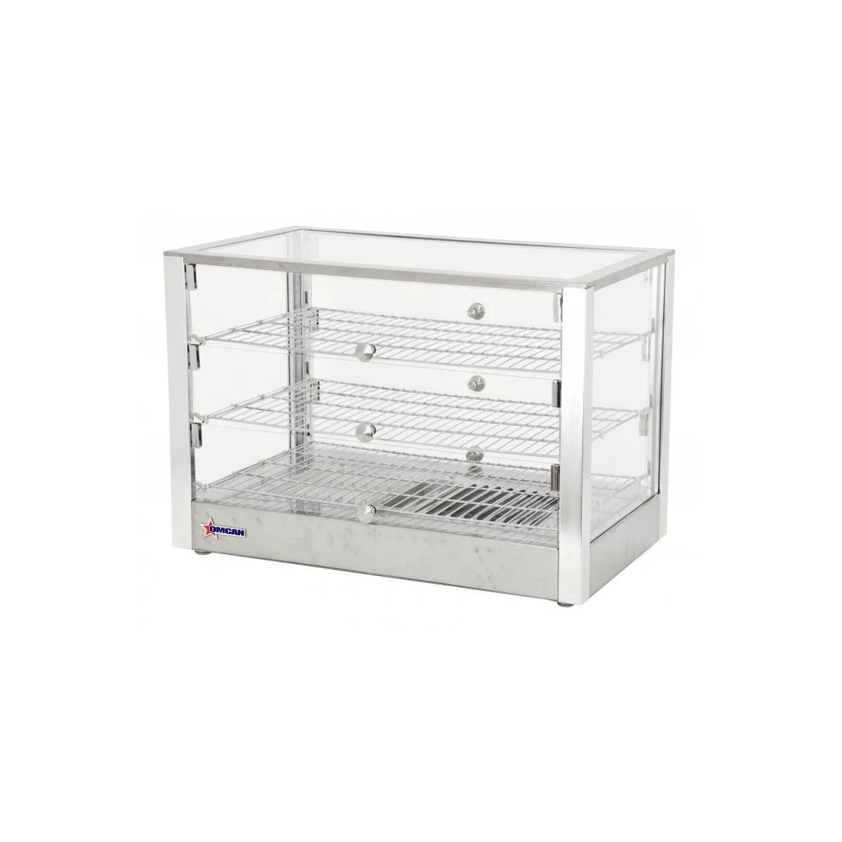 Omcan USA 41873 27" Countertop Hot Food Display Case