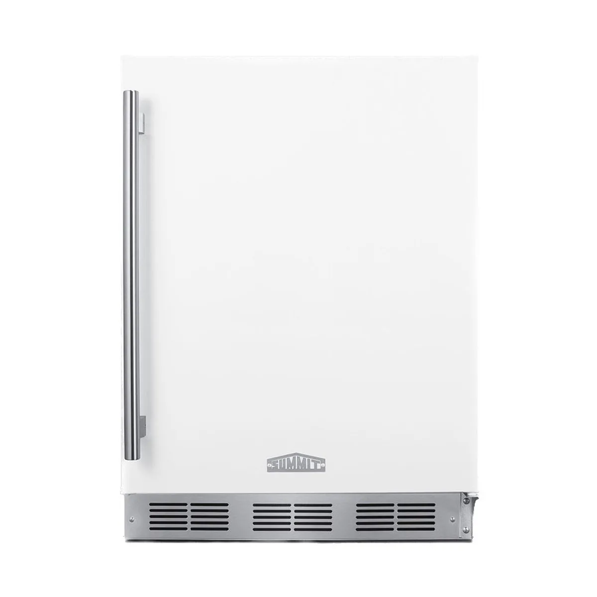 Summit SBC58WHBIADANK White 24" Kegerator, 2-1/6 Barrel, 32" Height, Light Tray, CO2, Defrost, ETL