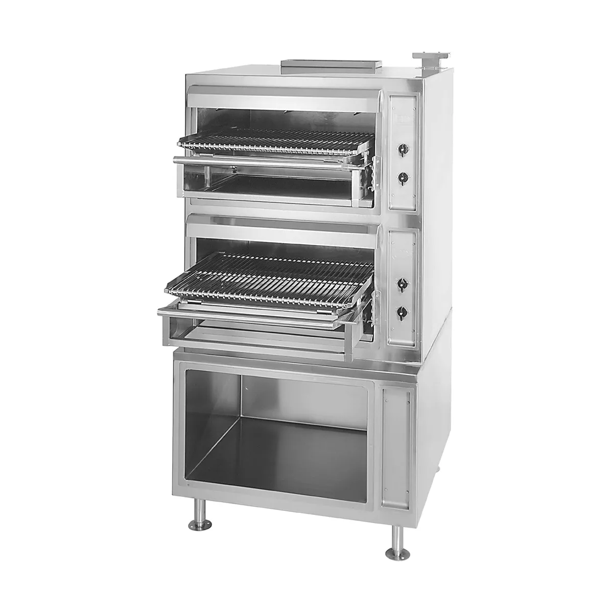 Lang CLB36C-2 Lang® Marine Radiant Broiler, Upright, Electric, Double-Deck Deck
