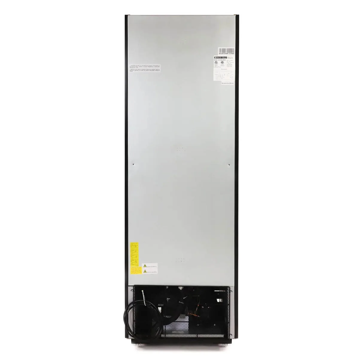 Maxx Cold MXGDM-30FBHC - 30 cu ft Glass Door Merchandiser, 27" Wide, 2/3 HP Compressor, Lockable Door