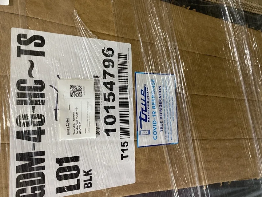 True GDM-49-HC~TSL01 54" Two Section Merchandiser Refrigerator - Open Box