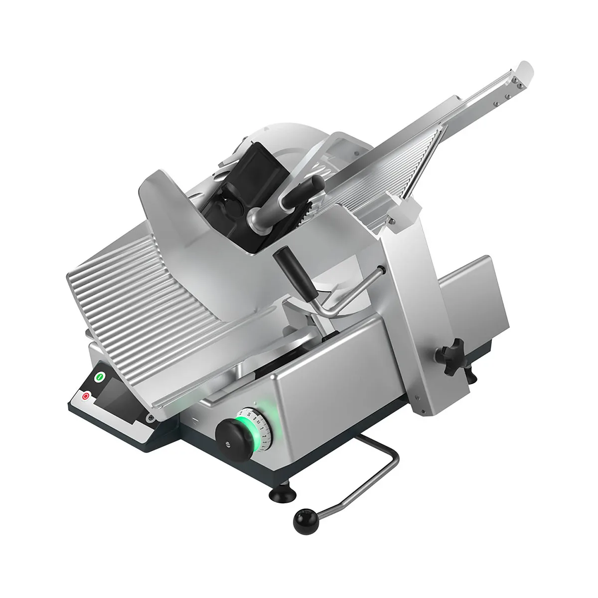 Bizerba GSP HD I W-90 13" Blade Semi-Auto Meat Slicer, 1/2 HP 120V Belt Drive, 0-0.94" Slice, Touchscreen Scale