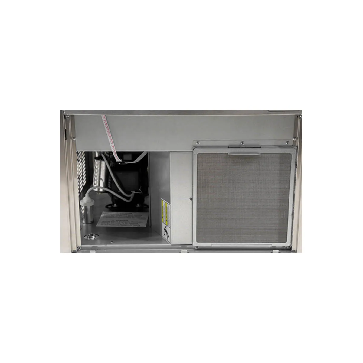 Omcan USA 47484 26" Air Cooled Full Cube 210 lb Undercounter Ice Machine with 80 lb Bin