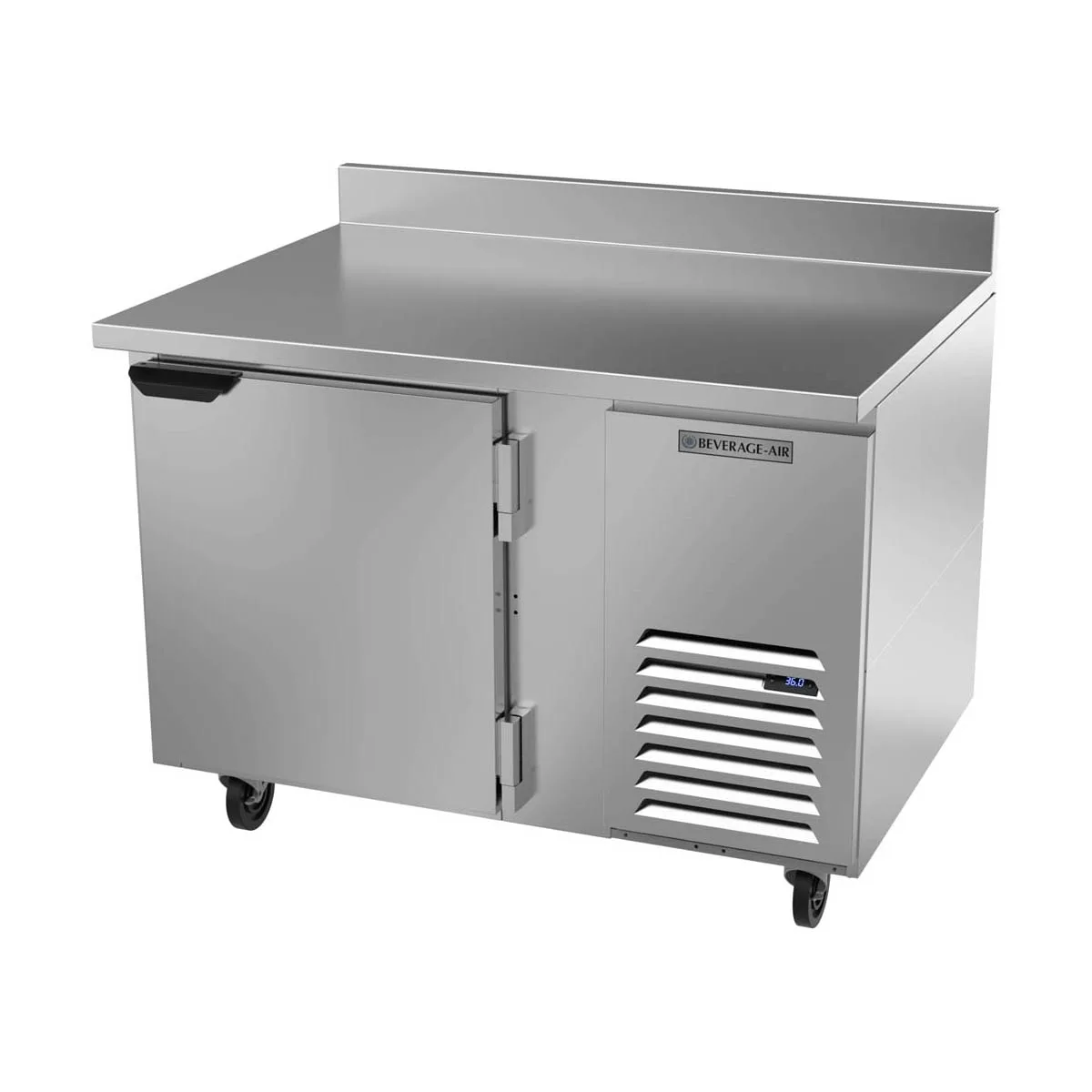 Beverage Air WTR46AHC 46" 1-Section Worktop Refrigerator w/ 1 Door, 10.8 cu. ft.