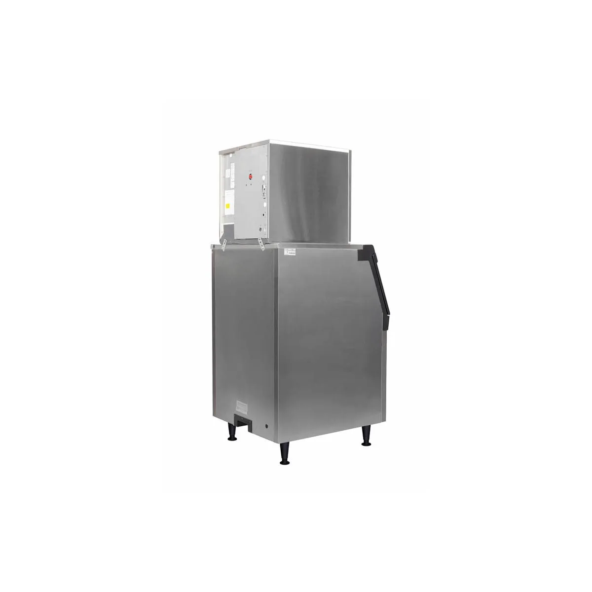 Scotsman MC0522SWX-1/B530P/KBT27 Water Cooled Half Cube 480 lb Ice Machine with Bin, 536 lb Plastic