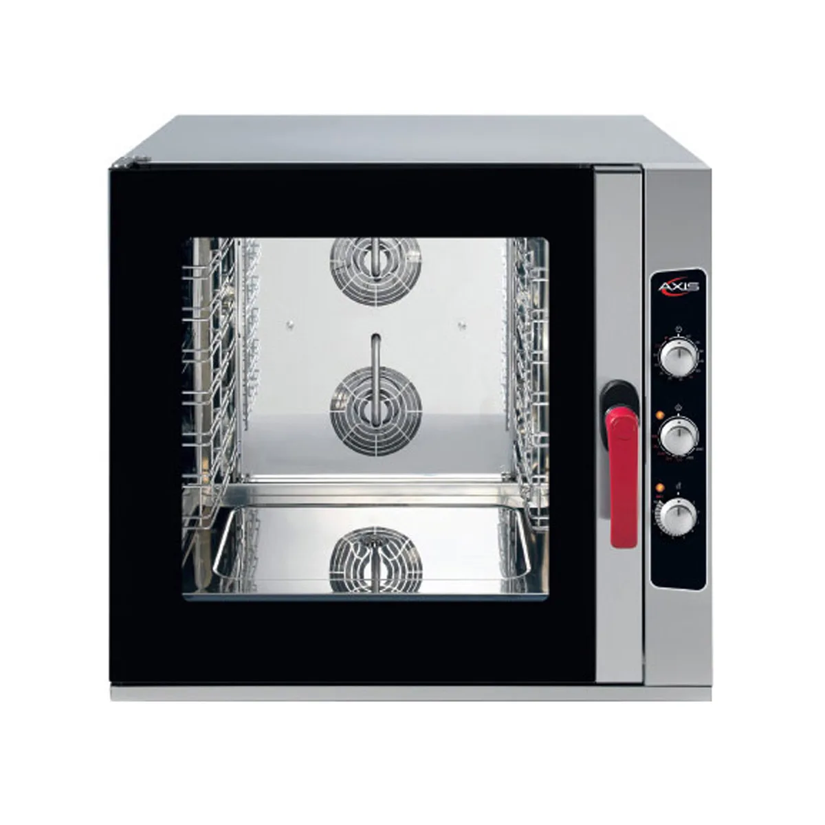 Axis AX-CL06M Full Size 6 Pan Electric Combi Oven with Manual Controls, Boilerless, 120V
