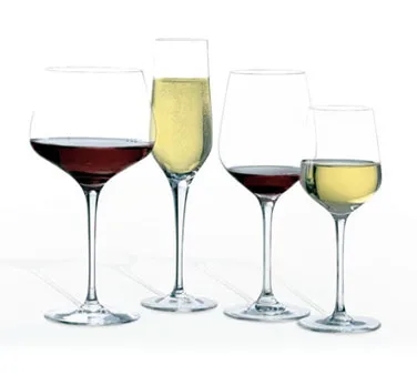 Steelite 4814R291 White Wine Medium Stemmed Glass, 3.75" x 9.125", 24 oz Capacity - 1 Dozen