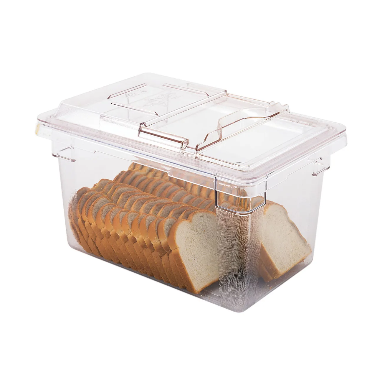 Cambro 1218SCCW135 SlidingLid Clear PC Cover, Fits 12" x 18" Boxes, NSF