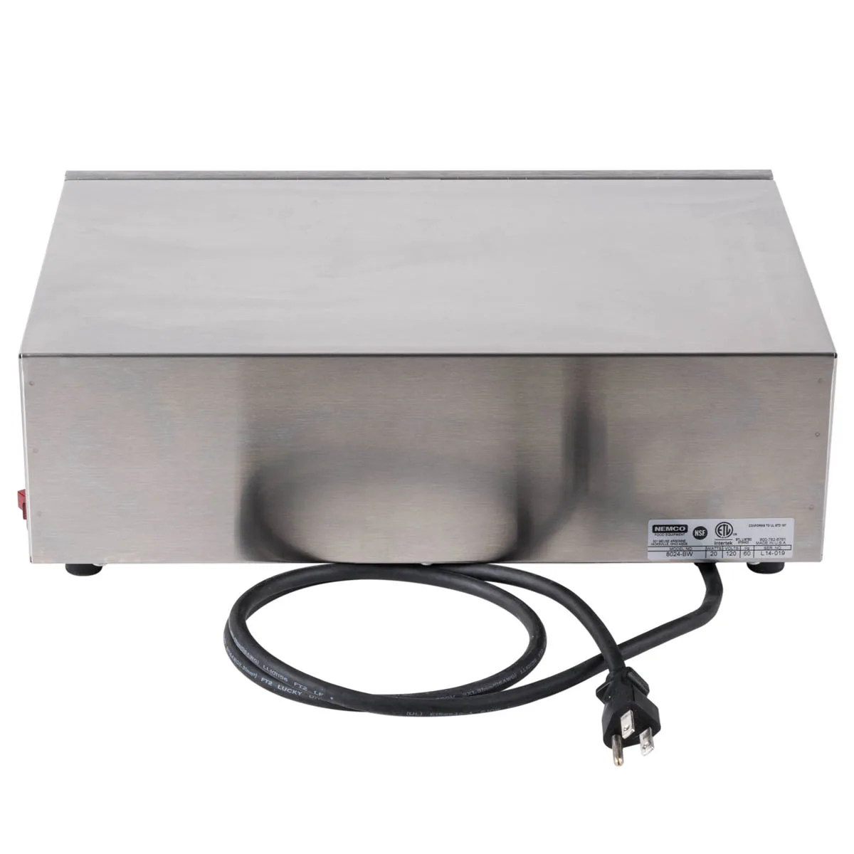 Nemco 8024-BW-220 15" Hot Dog Bun / Roll Warmer