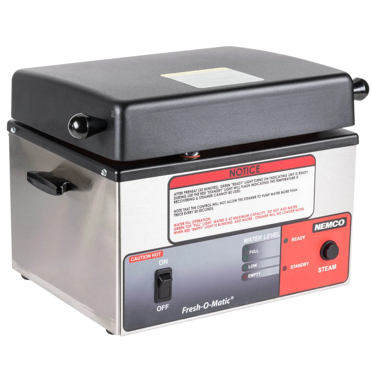 Nemco 6625B Countertop Steamer - Open box