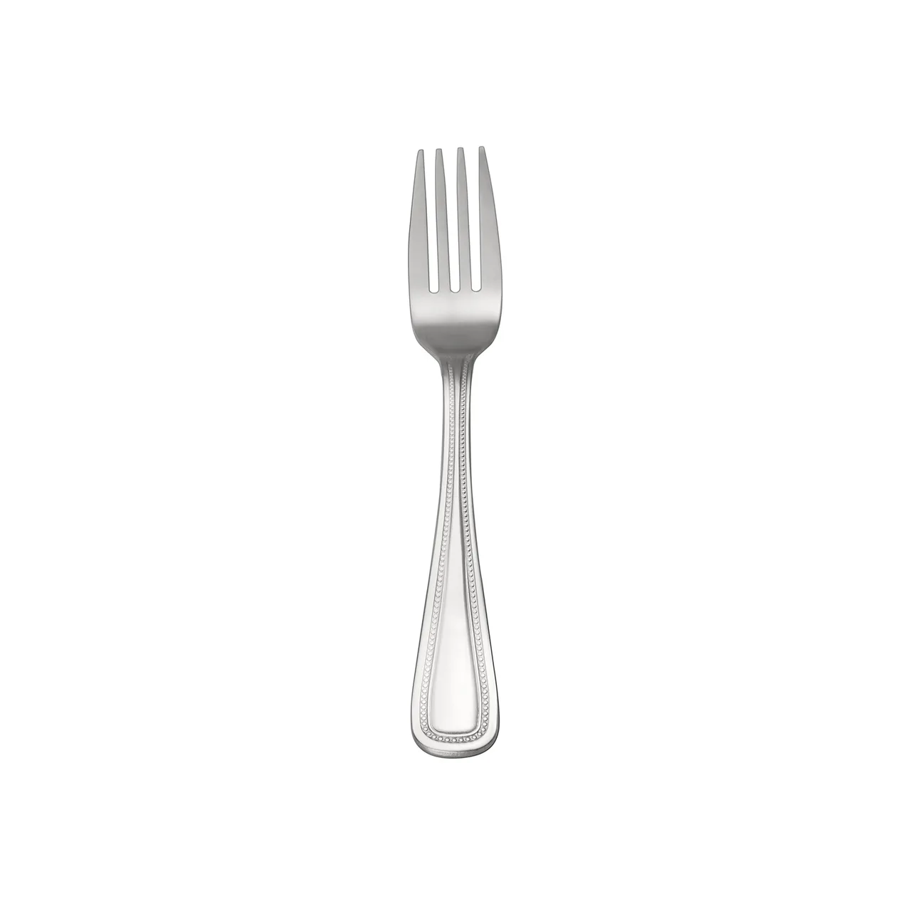 CAC China 3008-06 - Black Pearl Salad Fork, 6¼" Length, Heavy Weight, 18/0 Stainless Steel - 1 Dozen