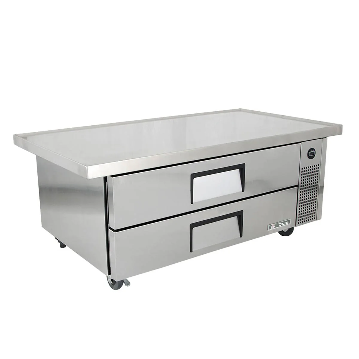 True TRCB-52-60-HC 60" 2 Drawers Refrigerated Chef Base,  (6) 12" x 20" Pan Capacity