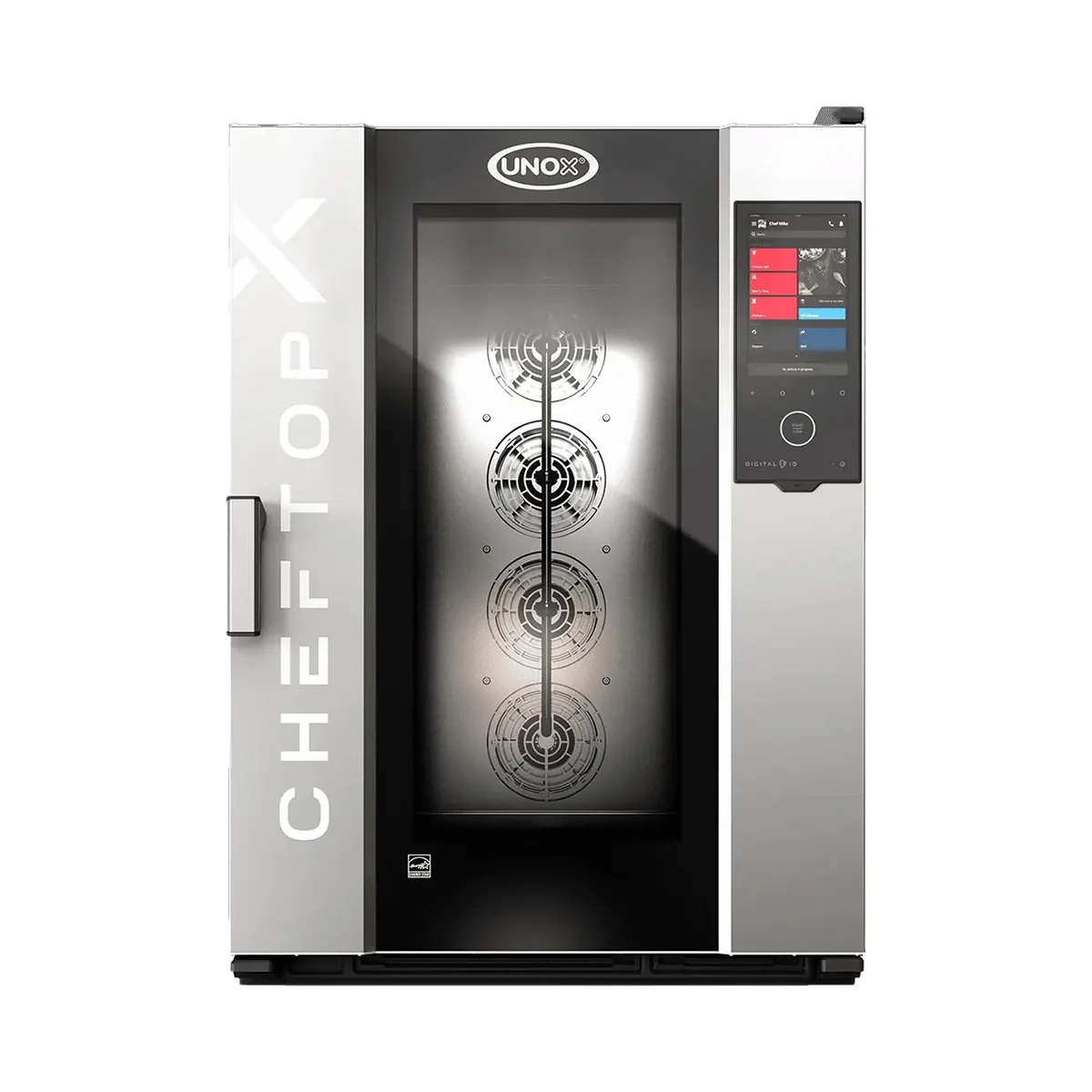 UNOX XADA-10FS-GXLS-ET Full Size 10 Pan Gas Combi Oven w/ Touchscreen, Boilerless, 136.480 BTU