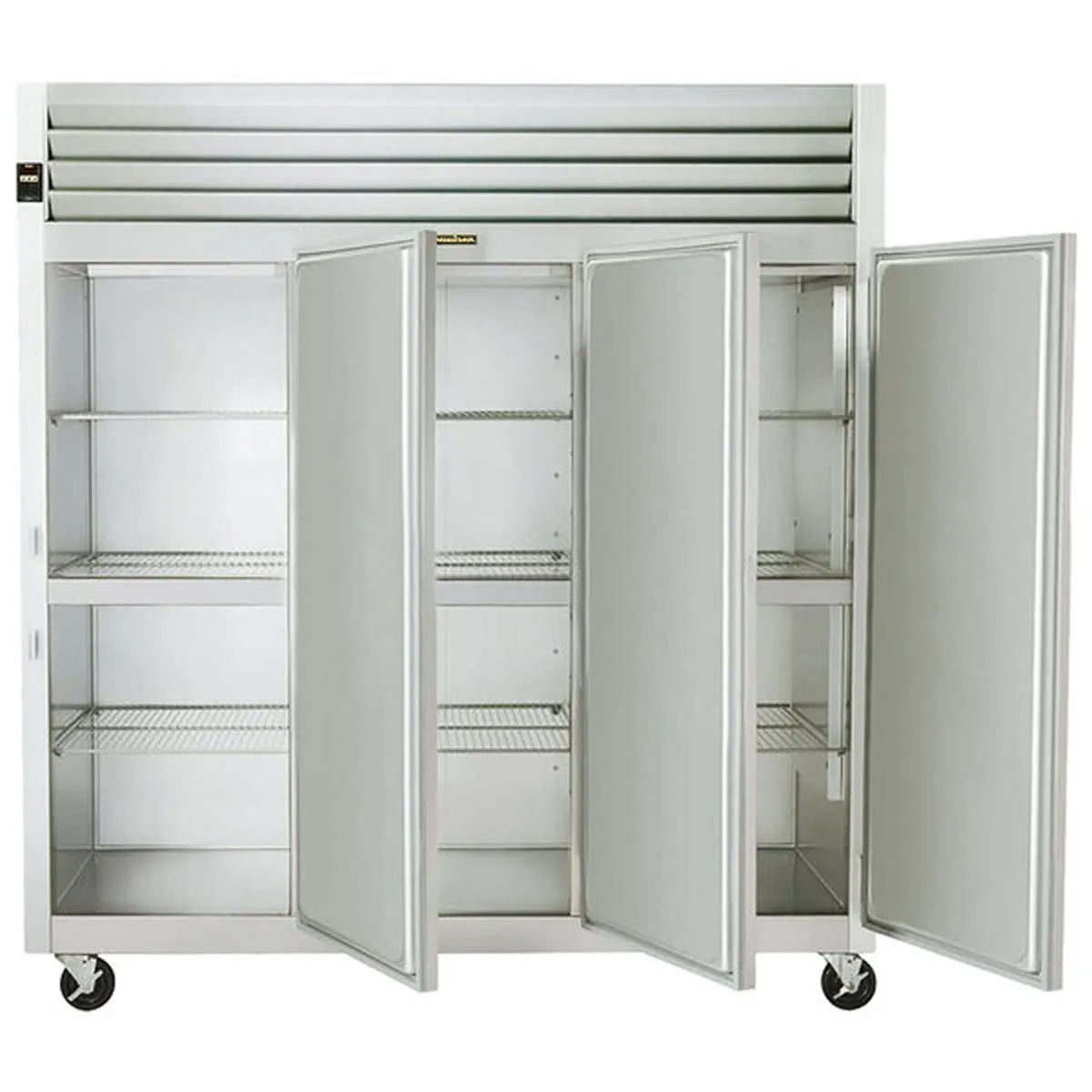 Traulsen G30012 76" 3-Section Reach-In Refrigerator w/ 3 Solid Doors (hinged right/right/right), 69.3 cu. ft.
