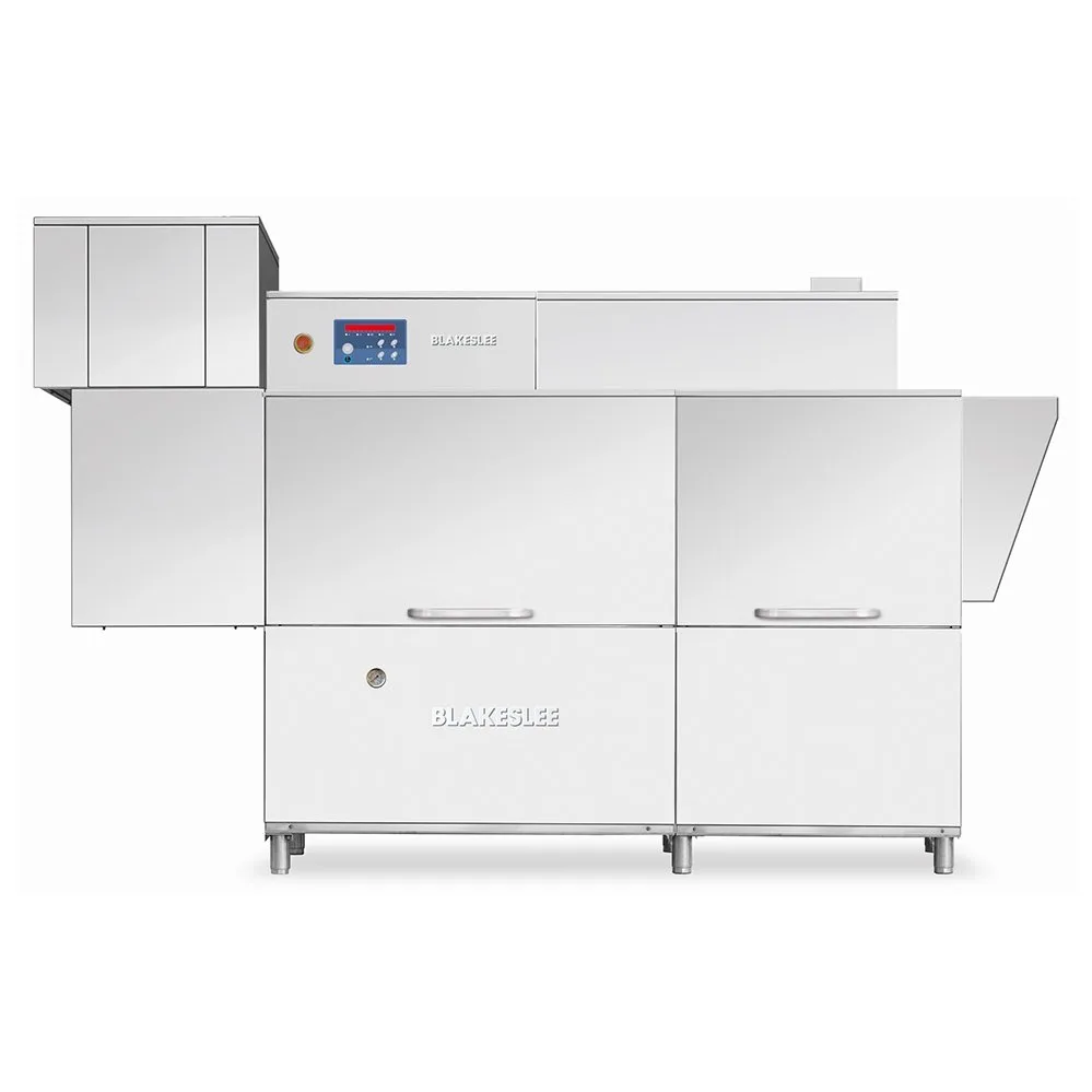 Blakeslee RC-86-3 HR+DR99 110" High Temp Conveyor Dishwasher with Booster, Heat Recovery 330 RPH