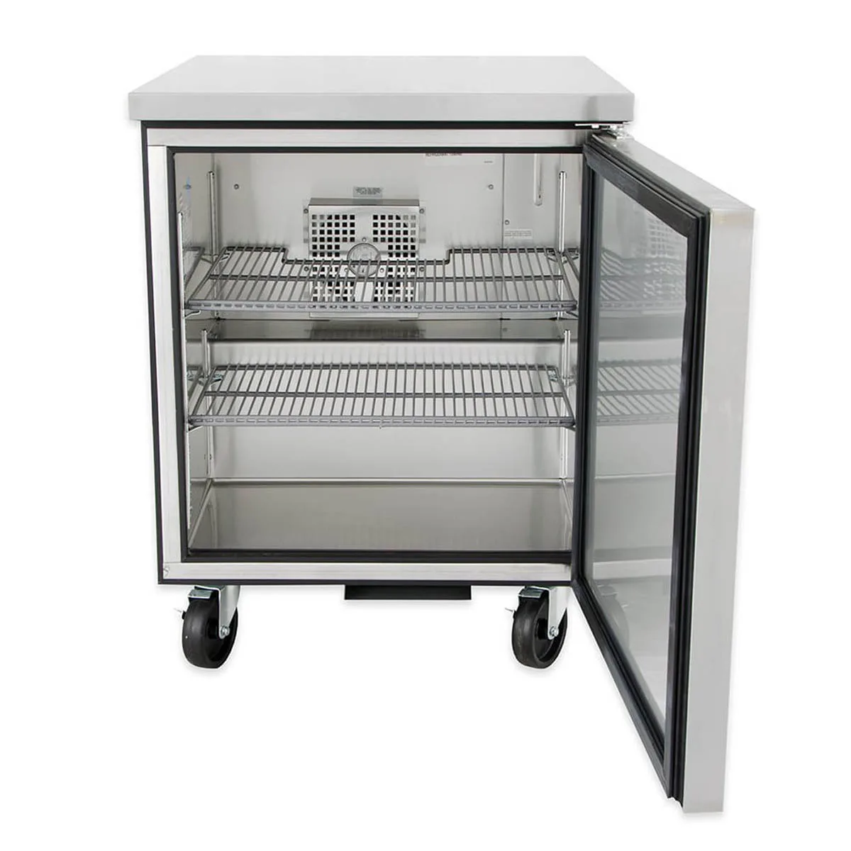 True TUC-27F-HC 27" 1-Section Undercounter Freezer w/ 1 Door, 1/4 HP