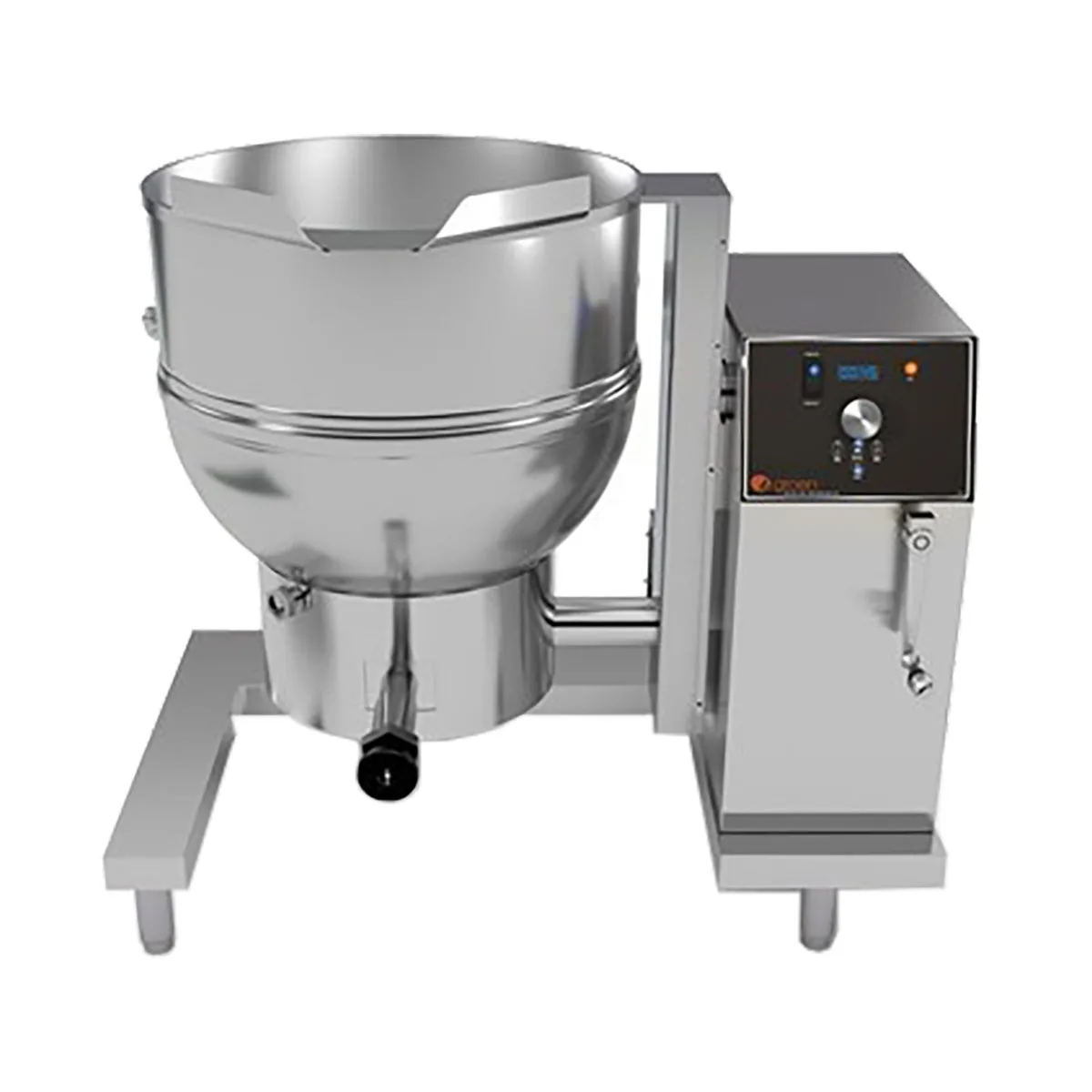 Groen DHS-40C2T 40 Gallon Floor Tilting 2/3 Steam Jacketed Gas Kettle, 150.000 BTU