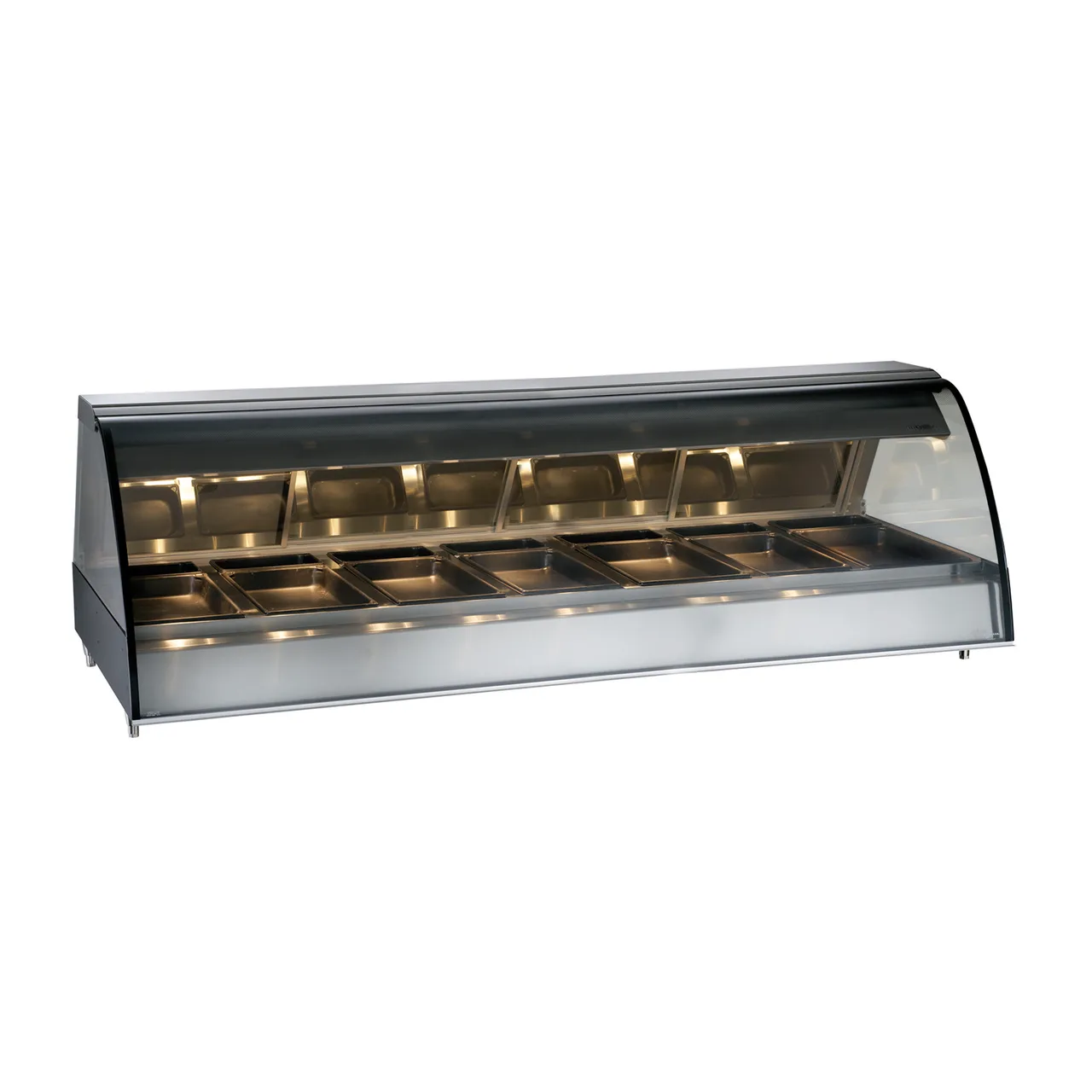 Alto-Shaam TY2-96-SS 96" Full Service Countertop Halo Heat® Deli Display Case