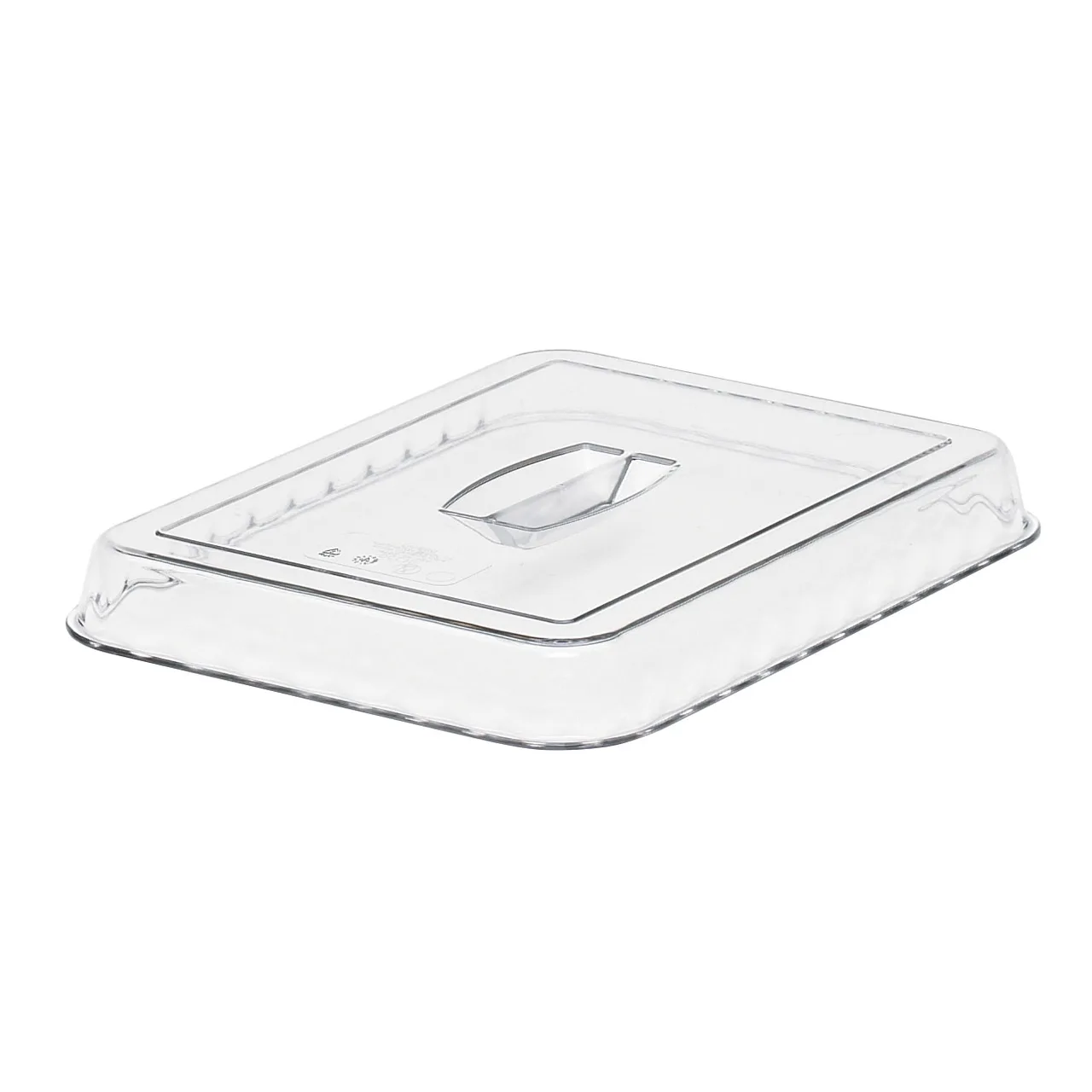 Cambro DCC10135 Deli Crock Cover – Clear Solid Polycarbonate, Handles, Fits DC10, Camwear®, NSF
