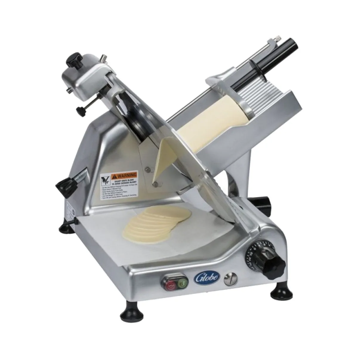 Globe G14 G-Series 14" Medium-Duty Manual Meat Slicer, Belt-Driven, 1/2 HP