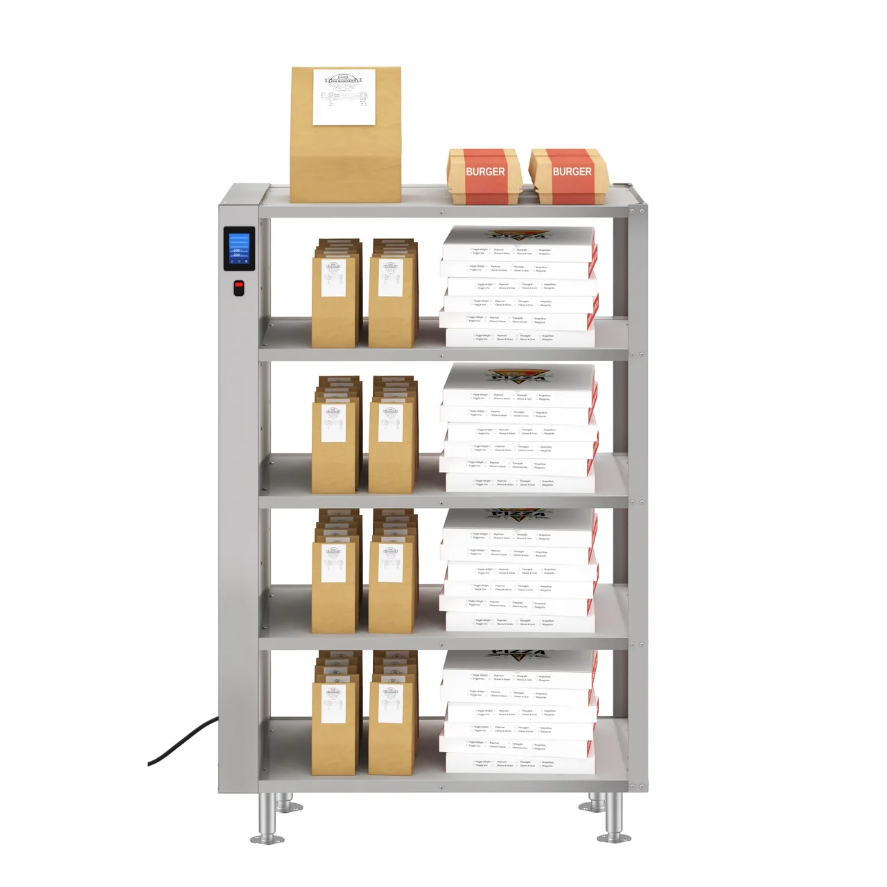 Koolmore KM-WSC-T5 Koolmore Commercial Take Out Warmer Cabinet, (5) Shelves