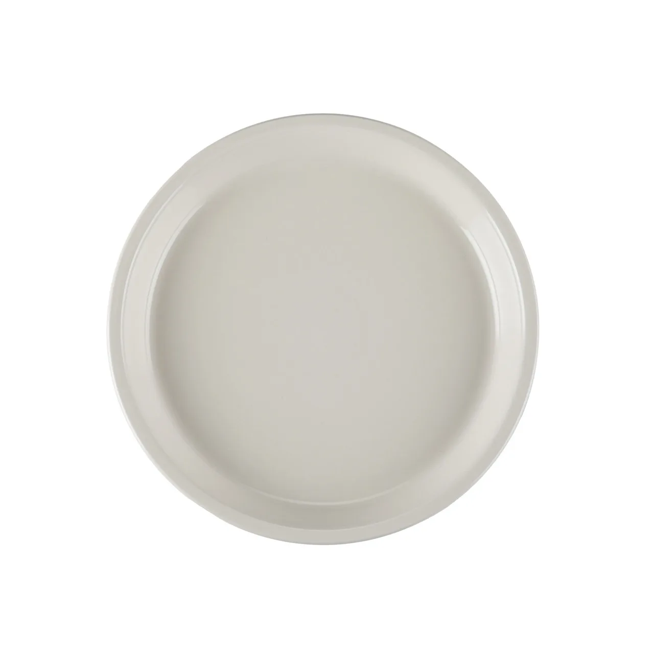 CAC China REC-HS7 Plate, 7-1/2" Dia., 22/25" H, American White, Deep Rim - Dozen