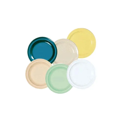 GET DP-509-G Supermel Dinner Plate, 9"Dia., Break-Resist, Dishwasher Safe, Melamine, Green - 1 Dozen