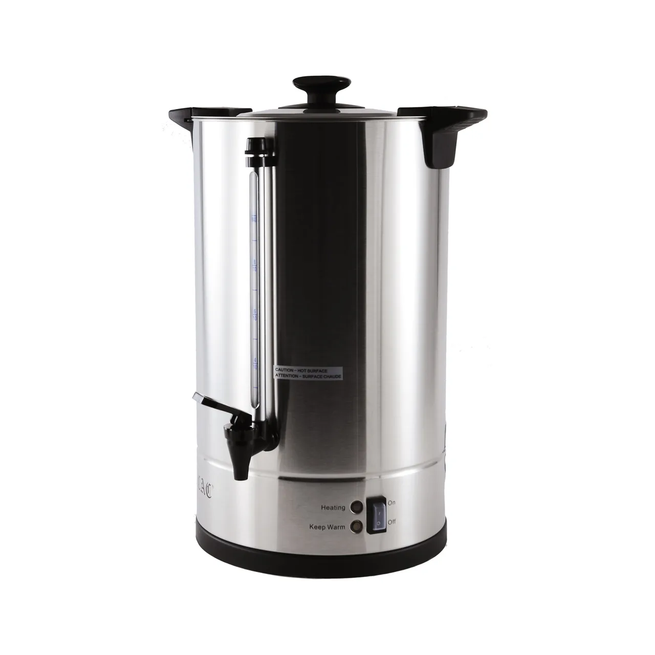 CAC China BVCM-110 Urn Coffee Maker, 108 Cup/16L - 10-5/8" Dia. X 20-1/4"H - 1.5kW / 110-120V