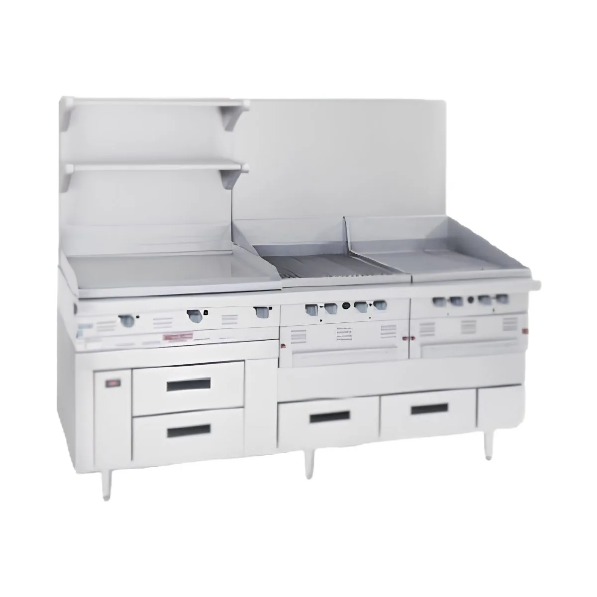 Garland US Range GN17FC51 51" 1-Section Arctic Fire Freezer Chef Base w/ 2 Drawers