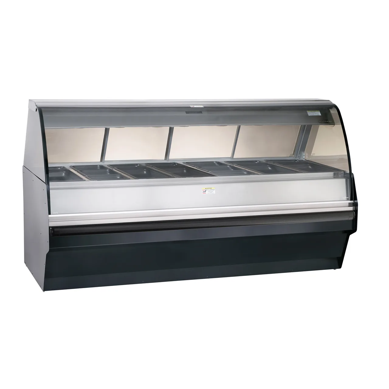 Alto-Shaam TY2SYS-96-BLK Halo Heat® Hot Deli Display System, Full-Service
