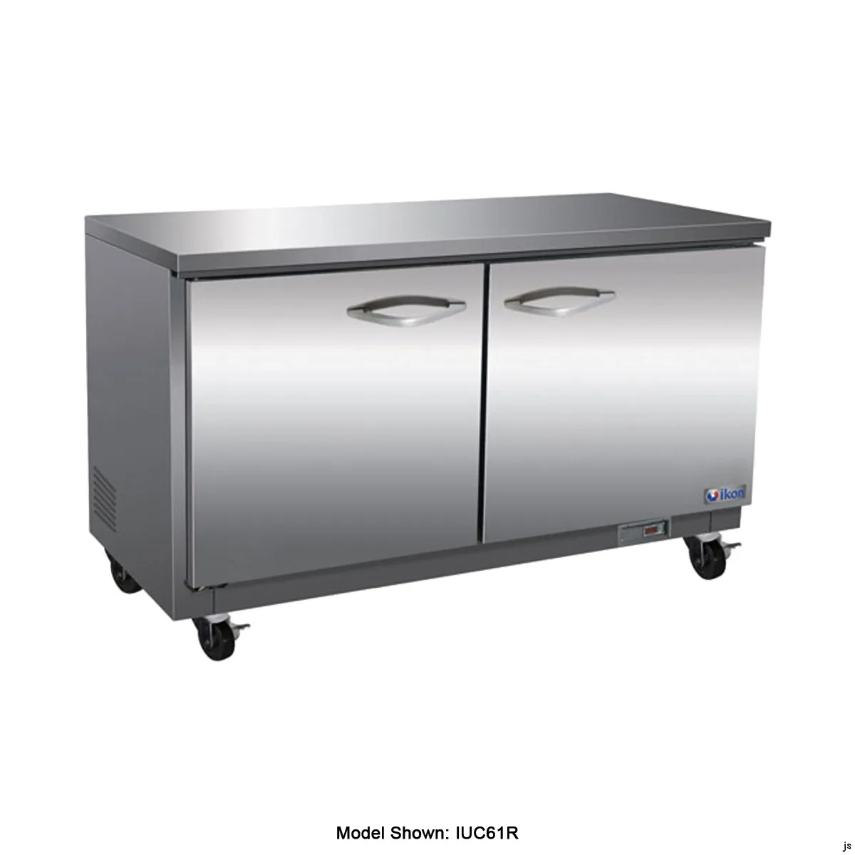 IKON IUC61R-2D 61" 2-Section Undercounter Refrigerator w/ 1 Door & 2 Drawers, 15.5 cu. ft.