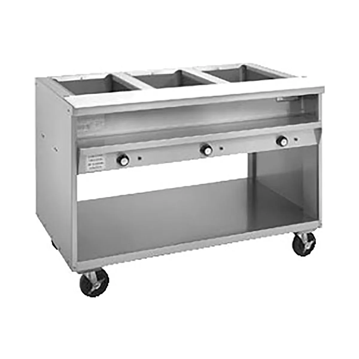 Randell 3513-120 48" Electric Hot Food Table, (3) Top Openings