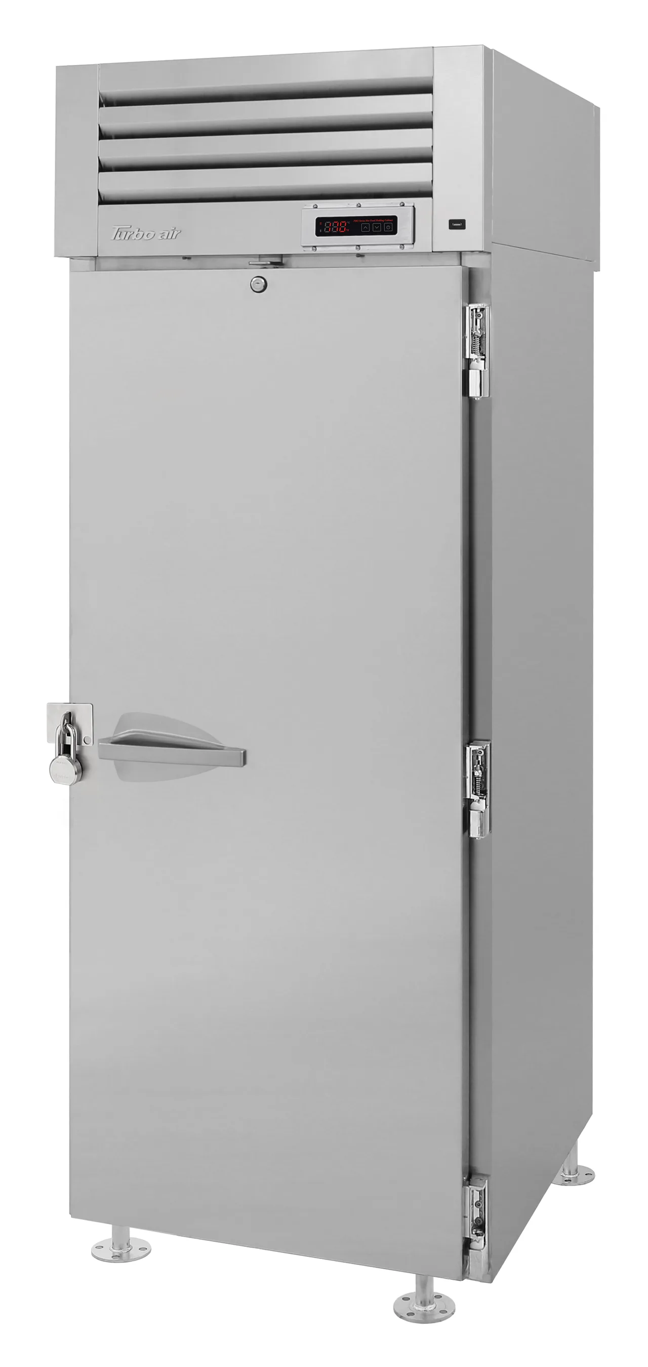 Turbo Air PRO-26H-CRT 1-Section Heated Holding Cabinet, 25.4 cu ft, Stainless Steel, 1 Solid Door, 28-3/4"W x 33-7/8"D x 78"H