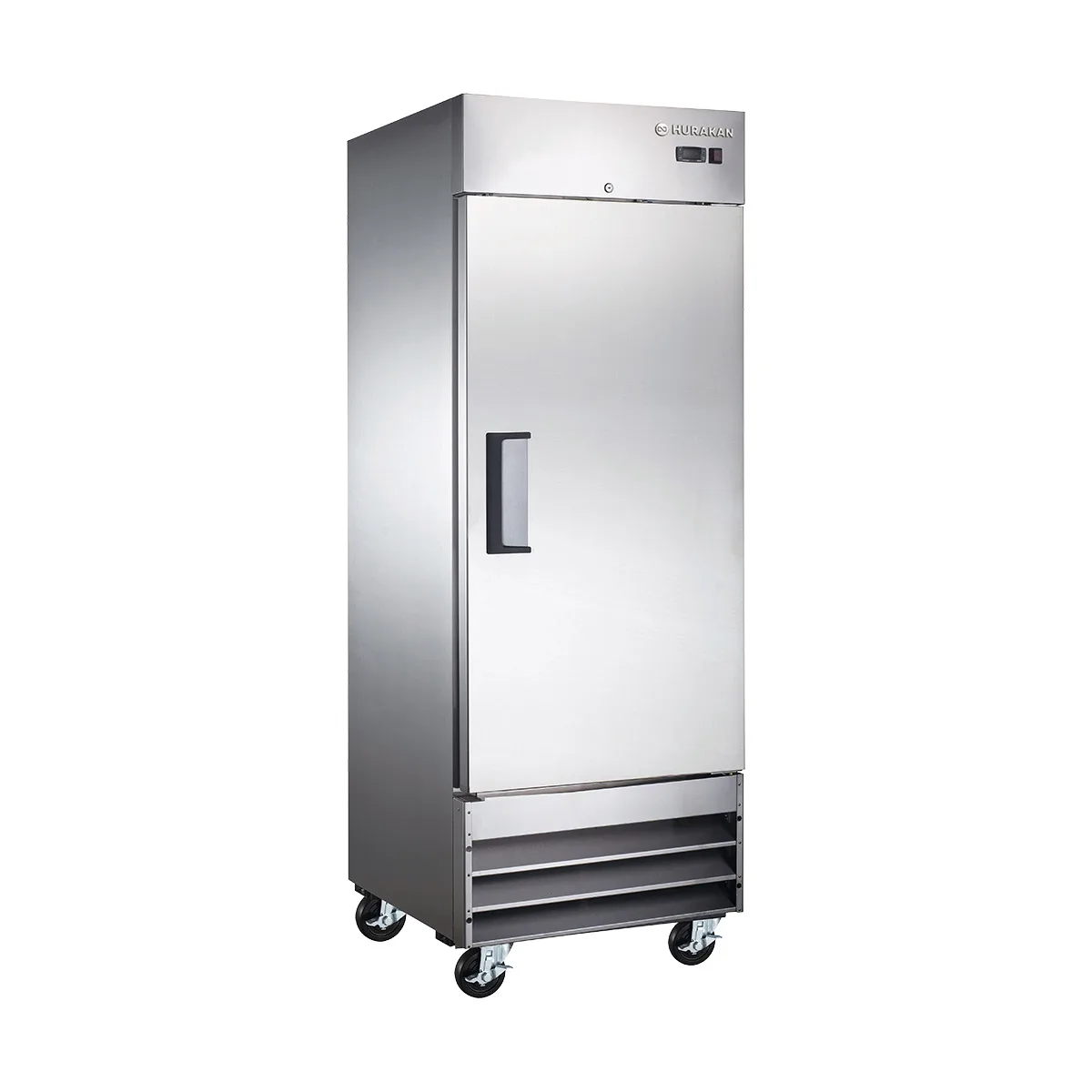 Hurakan HKN-GXE23R1E 29" 1-Door Reach-In Refrigerator, Bottom Mounted, 23 cu. ft.