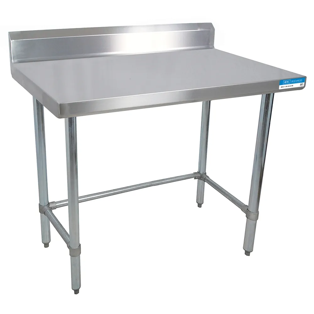 BK Resources QVTR5OB-8430 Work Table, 84"W X 30"D X 39-3/4"H Overall Size