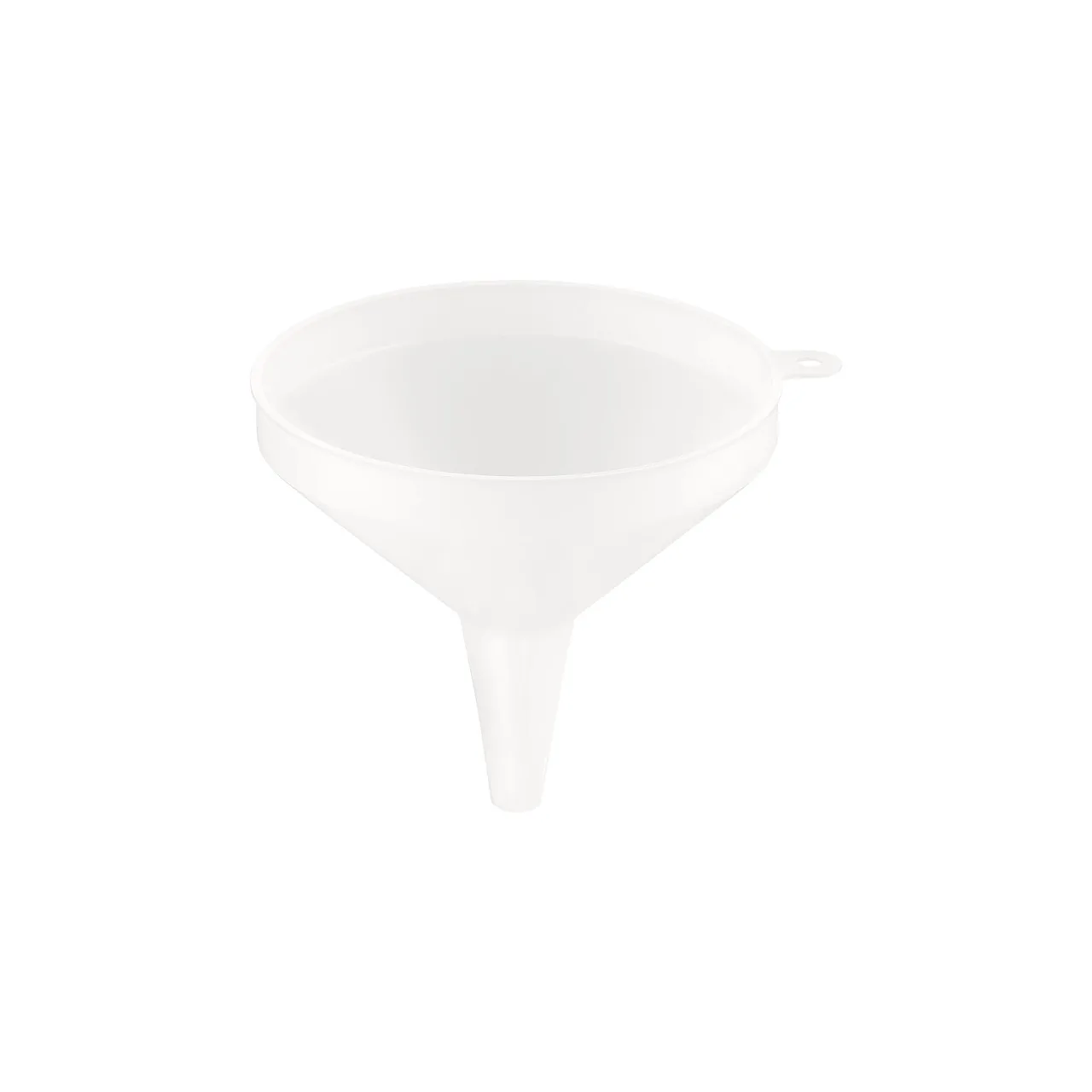 CAC China SFNP-32W Funnel, 32 oz., 6-1/4" dia., Round, Polyethylene, White