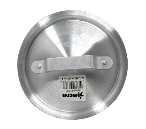 Omcan USA 43350 Aluminum Cookware Cover, 1.5 Qt Lid, Pot & Pan Lids, Aluminum Construction