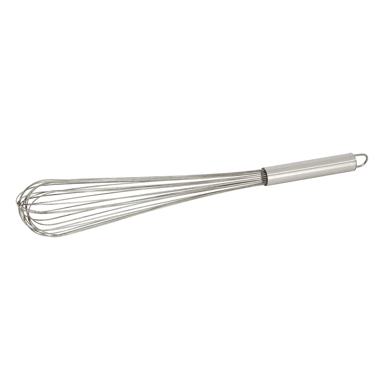 Omcan USA 80054 Piano Whip – 18" Stainless Steel Kitchen Utensil, Durable Wire Design