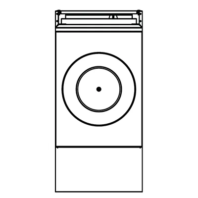 Southbend P18N-F 18" Gas Heavy Duty Range w/ (1) French Top, Modular Base, 35.000 BTU